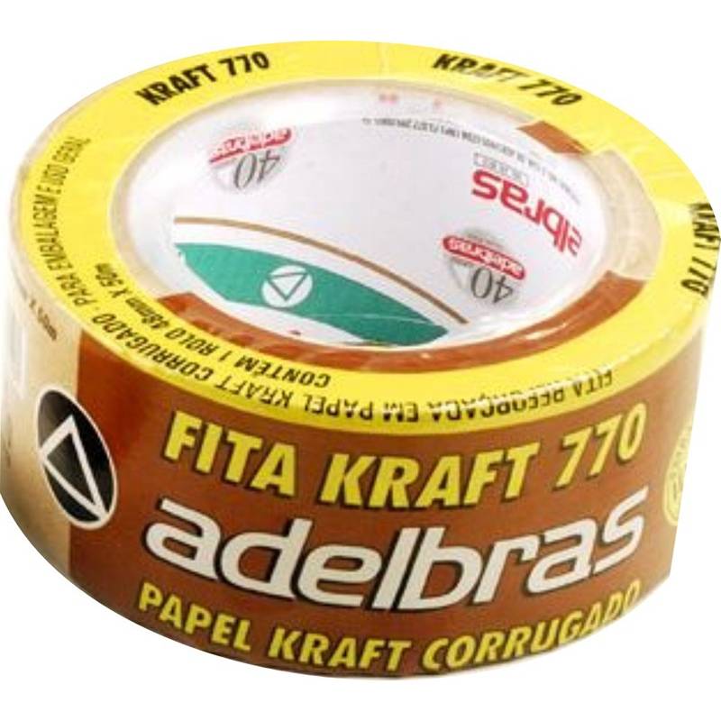 FITA CREPE CORRUGADA 48mmx50m - ADELBRAS ADELBRAS