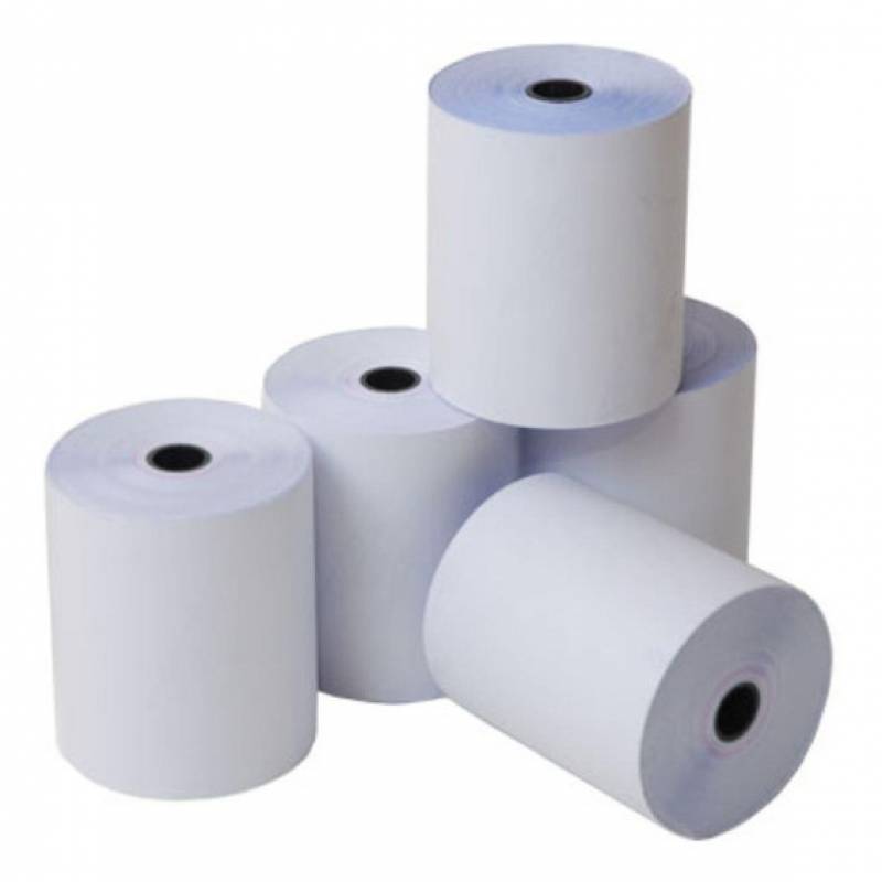 BOBINA P/ MAQUINA 57mmX30m OFF SET C/ 30 Unid. - MAXPAPER MAXPRINT