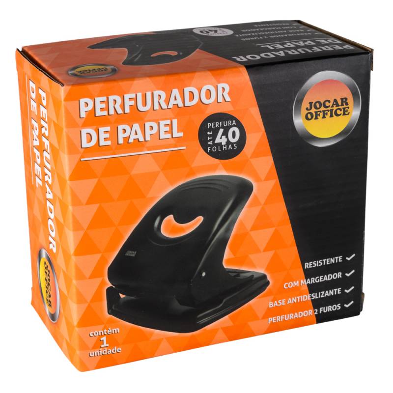 PERFURADOR P/ 40 FOLHAS - JOCAR OFFICE LEONORA  JOCAR OFFICE