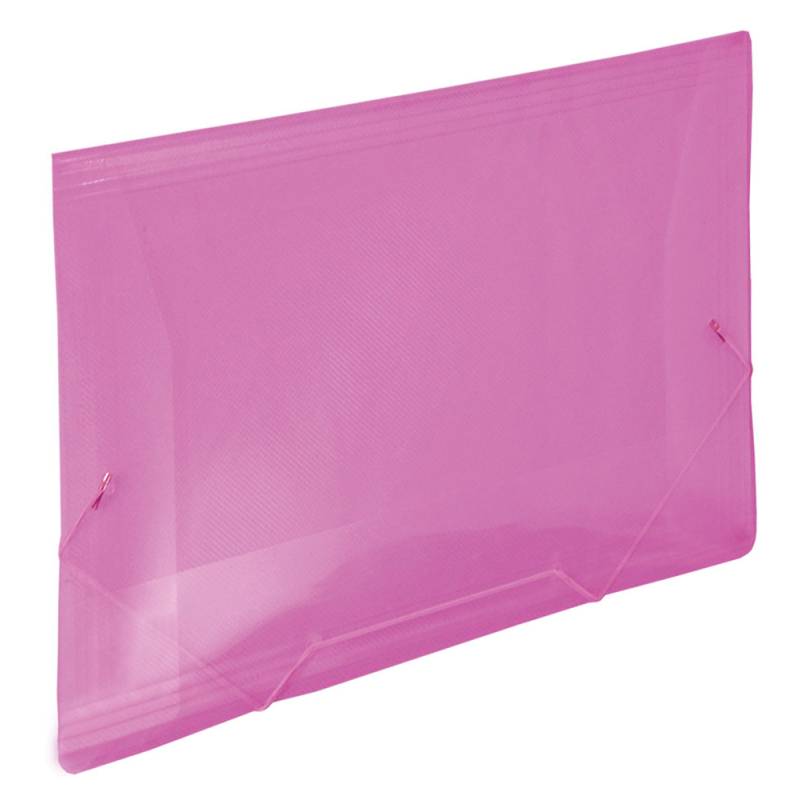 PASTA ABA ELÁSTICO MINI 245x180mm ROSA - ACP ACP