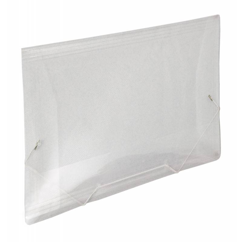 PASTA ABA ELÁSTICO MINI 245x180mm CRISTAL - ACP ACP