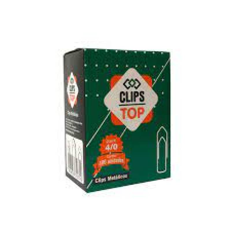 CLIPS 4/0 cx. c/ 400 Unid. - TOP  Clips New - Top