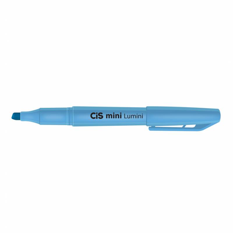 MARCA TEXTO LUMINI MINI AZUL - CIS SERTIC CIS
