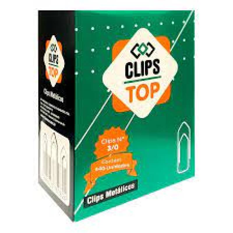 CLIPS 3/0 cx. c/ 440 Unid. - TOP Clips New - Top