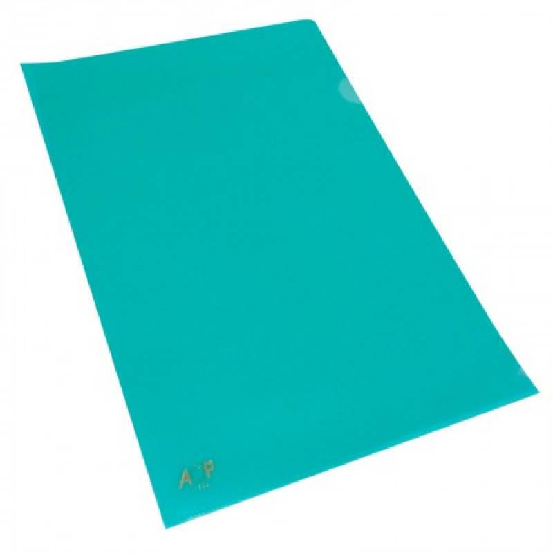 PASTA em L A4 220x310mm VERDE - ACP ACP