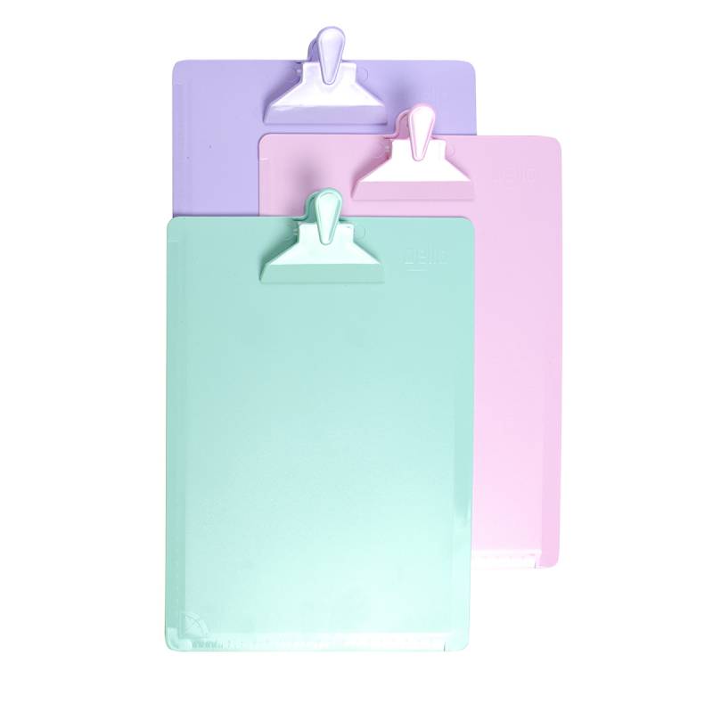 PRANCHETA ACRÍLICA OFíCIO ROSA PASTEL - DELLO DELLO