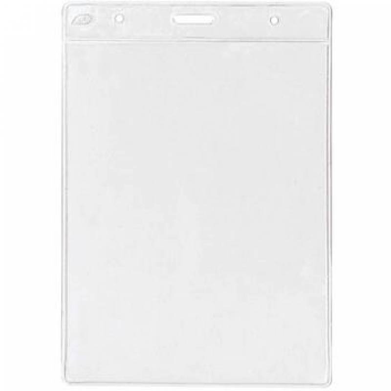 CRACHÁ IDENTIFICADOR P/ CONVENÇÃO 120x155mm TRANSPARENTE - ACP ACP