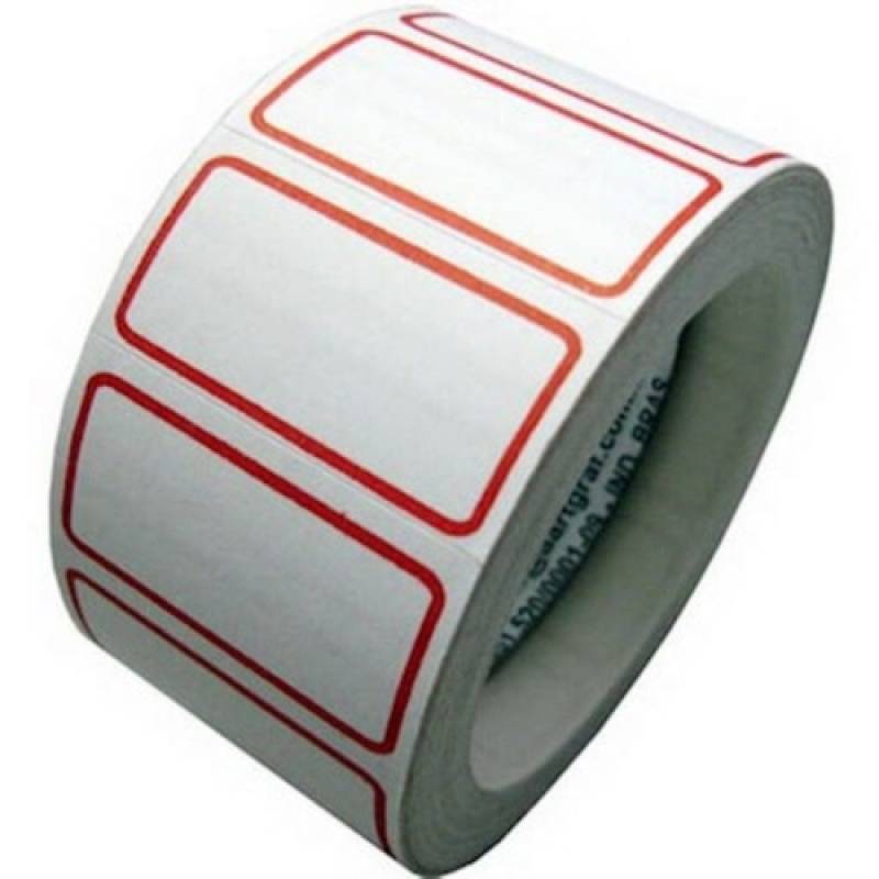 ETIQUETA PREÇO 50x30mm Nº.7 C/ 1320 Unid. - FITACREL  FITACREL