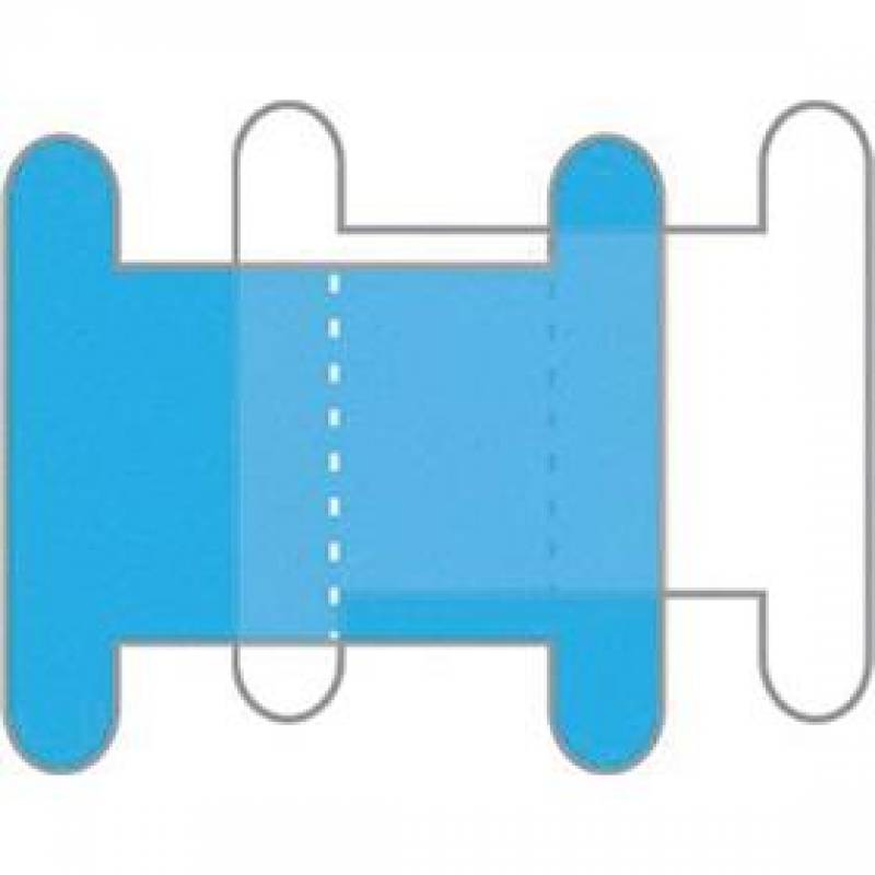 VISOR PARA PASTA SUSPENSA CRISTAL PCT C/ 50 Unid. GOODIE DELLO