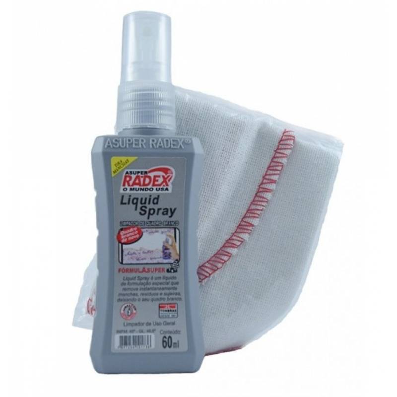 LIMPADOR QUADRO BRANCO 60ml ASUPER - RADEX RADEX
