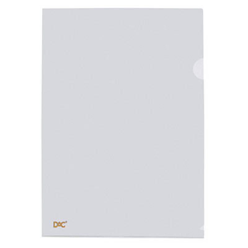 PASTA em L A4 220x300mm CRISTAL- DAC DAC