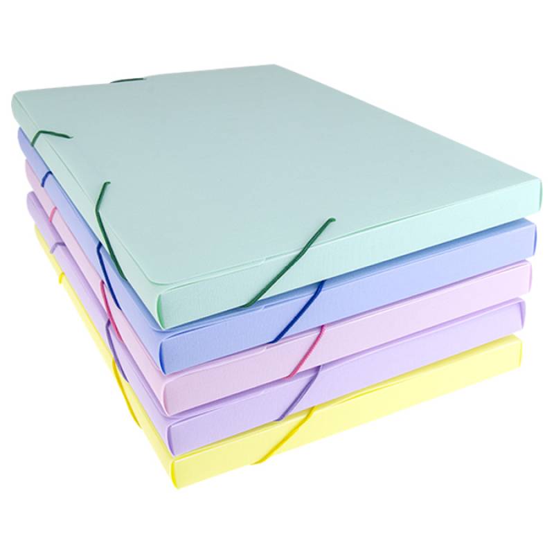 PASTA ABA ELÁSTICO OFÍCIO 335x235x20mm SORTIDA SERENA - DELLO DELLO