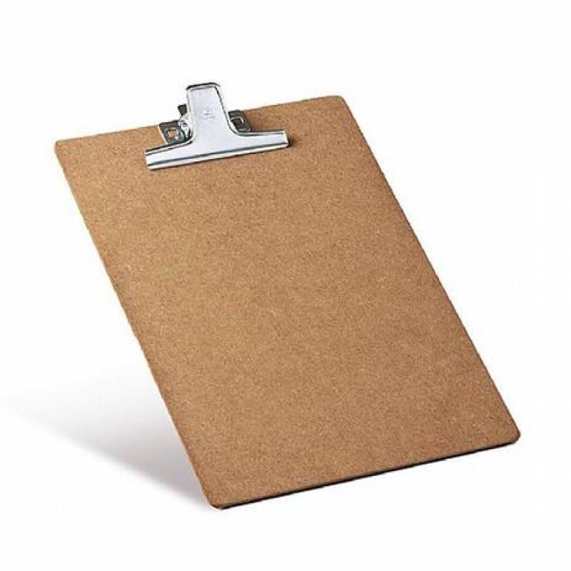 PRANCHETA MDF OFICIO/A4 C/ PRENDEDOR DE METAL - ACRIMET ACRIMET