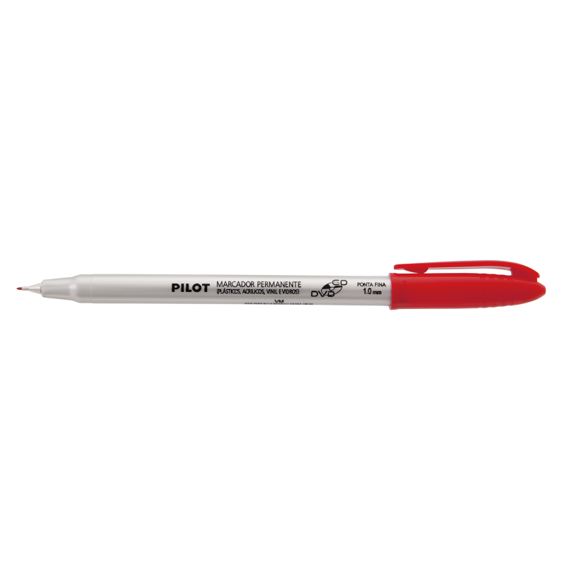 MARCADOR CD/DVD 1.0mm VERMELHO - PILOT PILOT