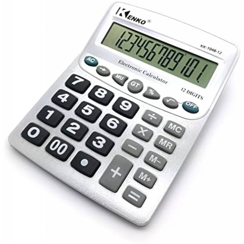 CALCULADORA DE MESA KK1048 12 DIGITOS - KENKO KENKO