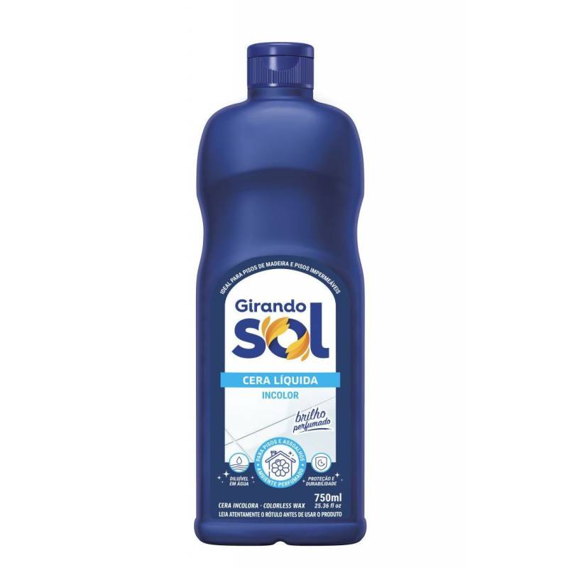 CERA LÍQUIDA 750ml INCOLOR - GIRANDO SOL GIRANDO SOL