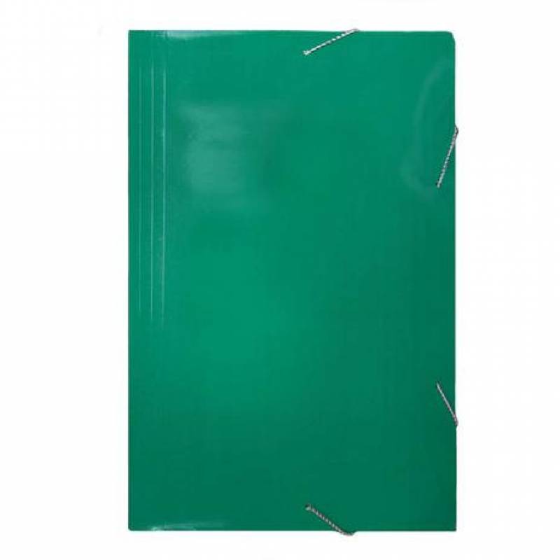 PASTA ABA ELÁSTICO PAPELÃO 335x235mm VERDE- FRAMA FRAMA