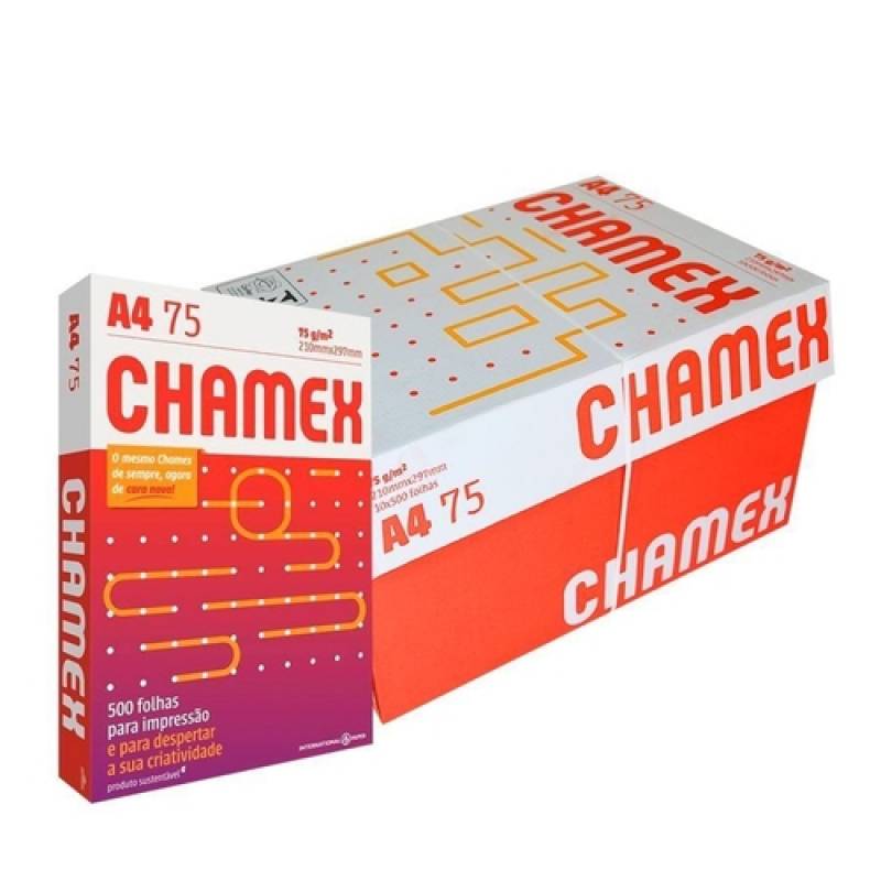 PAPEL A3 297mm X 420mm 75g 500Fls - CHAMEX CHAMEX