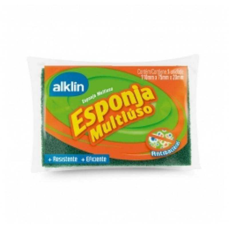 ESPONJA MULTIUSO DUPLA FACE ALKLIN ALKLIN
