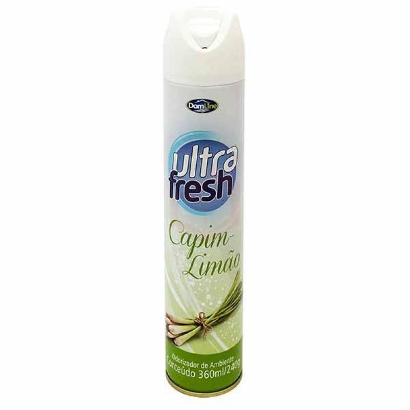 ODORIZADOR ULTRA FRESH 400ml CAPIM LIMÃO DOM LINE DomLine