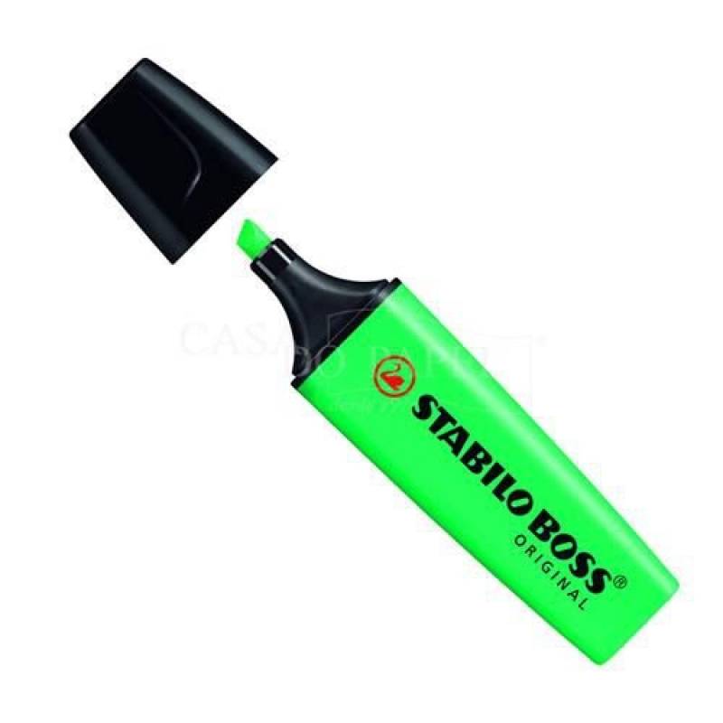 MARCA TEXTO VERDE - STABILO BOSS STABILO