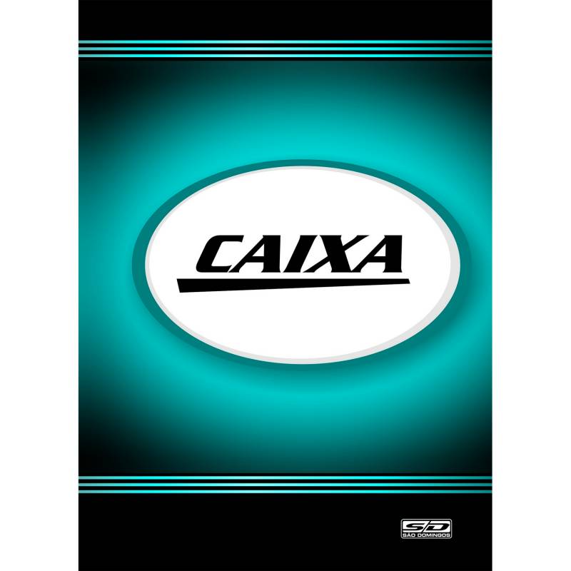 LIVRO CAIXA 215x315mm C/ 100Fls - SÃO DOMINGOS SÃO DOMINGOS