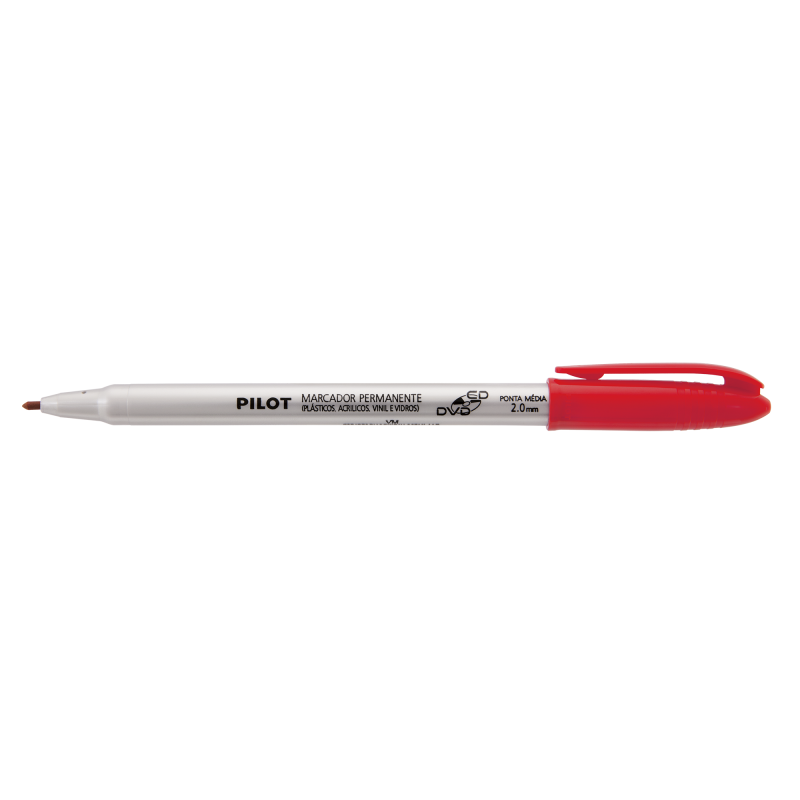 MARCADOR CD/DVD 2.0mm VERMELHO - PILOT PILOT
