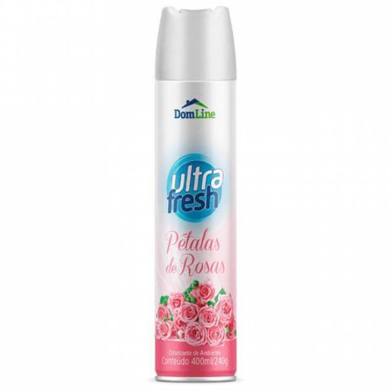 ODORIZADOR ULTRA FRESH 400ml PETALAS DE ROSAS DOM LINE DomLine