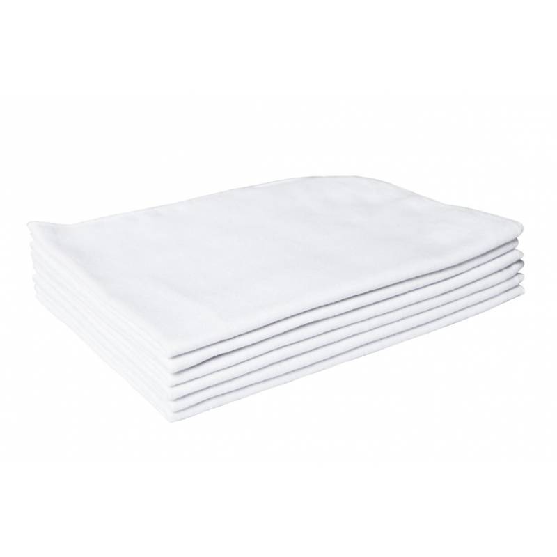 FLANELA BRANCA 28cm X 38cm - MARTINS MARTINS