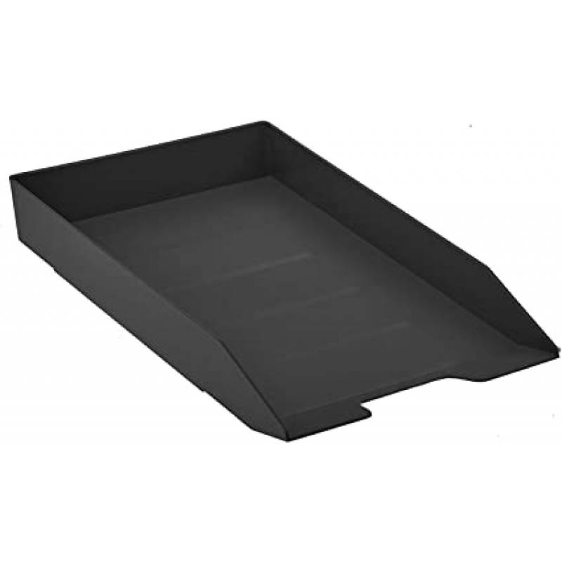 CAIXA CORRESPONDÊNCIA ACRÍLICA SIMPLES ARTICULADA PRETA - ACRIMET ACRIMET