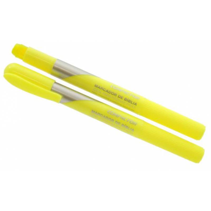MARCA TEXTO GEL AMARELO - COMPACTOR COMPACTOR
