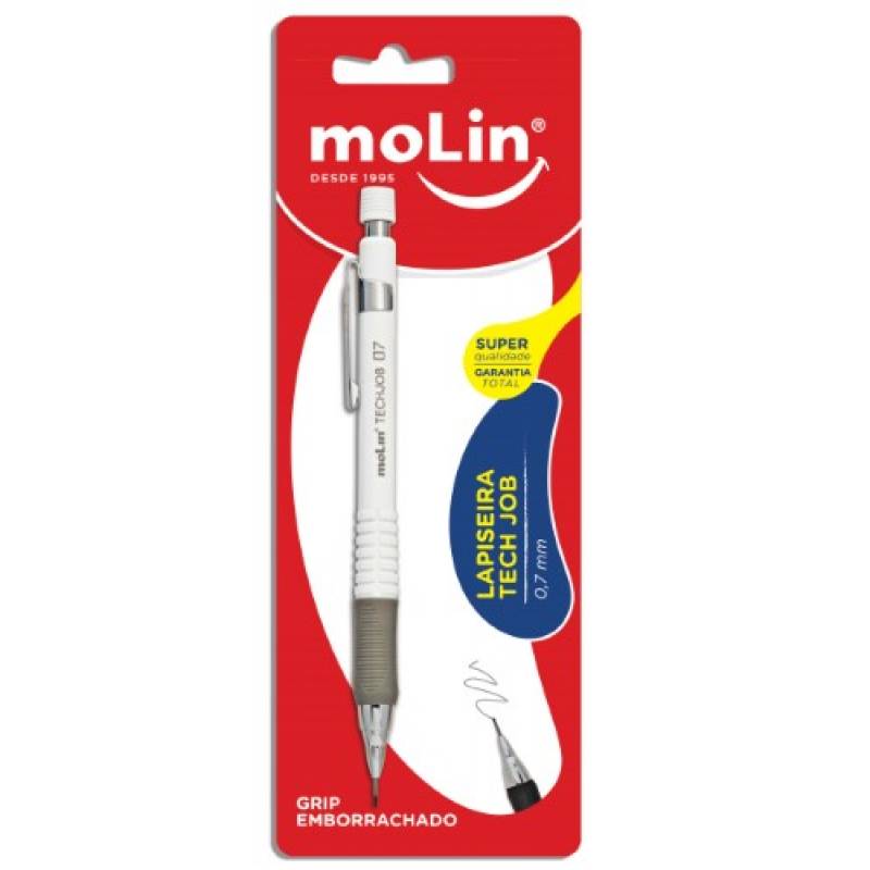LAPISEIRA 0.7mm TECH JOB BRANCA - MOLIN MOLIN