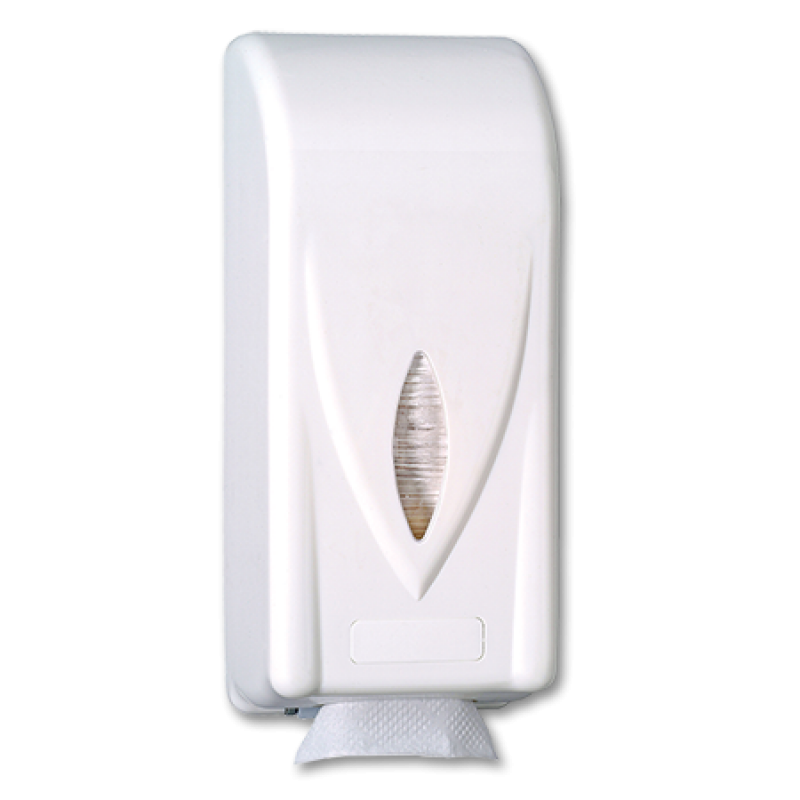 DISPENSER P/ PAPEL HIGIÊNICO TIPO CAI-CAI, BRANCO - PREMISSE PREMISSE