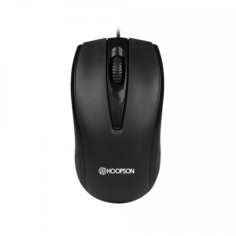 MOUSE COM FIO USB 1000DPI MS-038 PRETO - HOOPSON hoopson