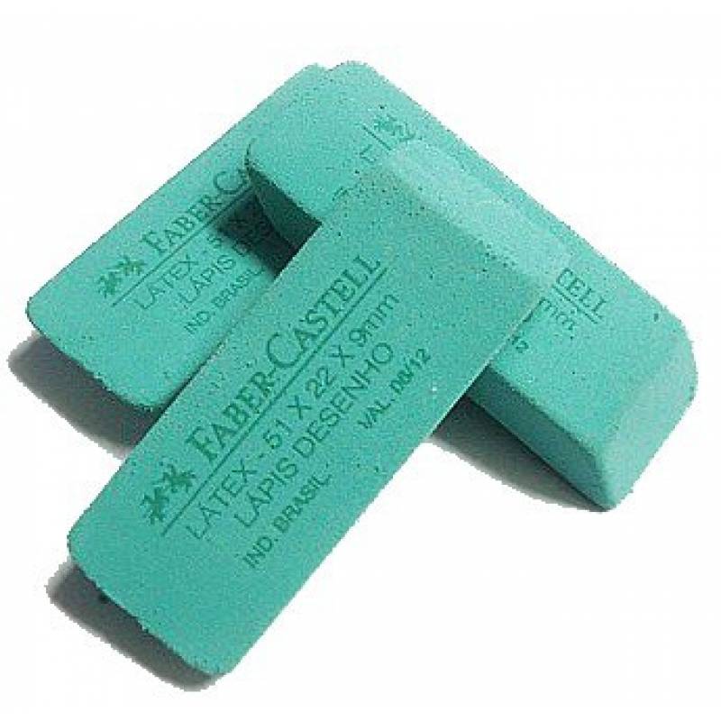 BORRACHA LATEX VERDE - FABER CASTELL FABER CASTELL