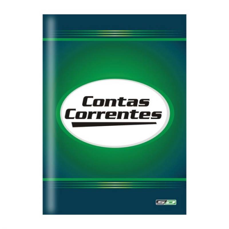 LIVRO CONTA CORRENTE 215x315mm C/ 100Fls - SÃO DOMINGOS SÃO DOMINGOS
