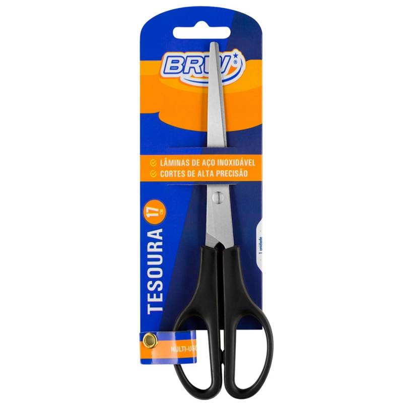 TESOURA 17cm MULTIUSO - BRW BRW