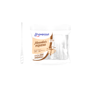 MEXEDOR PEQUENO CRISTAL C/ 500 Unid. Strawplast