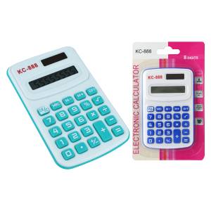 CALCULADORA DE BOLSO KS888 8 DIGITOS COLORIDA - CEKSUM