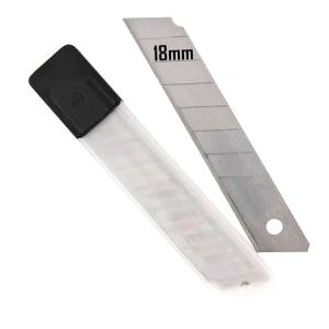 LÂMINA LARGA PARA ESTILETE C/ 10 Unid. - CIS SERTIC