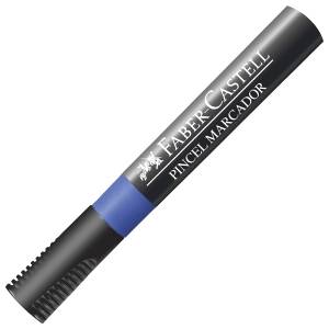 PINCEL MARCADOR PERMANENTE AZUL - FABER CASTELL