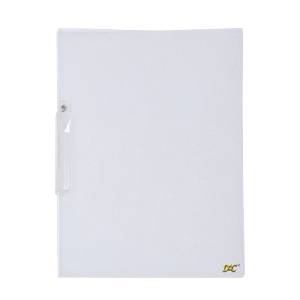 PASTA 1/2 CANALETA A4 310X230mm TRANSPARENTE - DAC