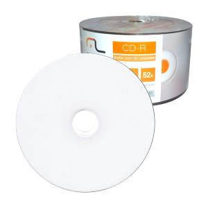 CD-R 700MB 800min. Velocidade 52X PRINTABLE - ELGIN