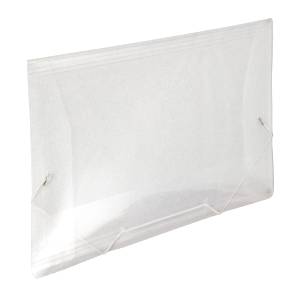 PASTA ABA ELÁSTICO MINI 245x180mm CRISTAL - ACP