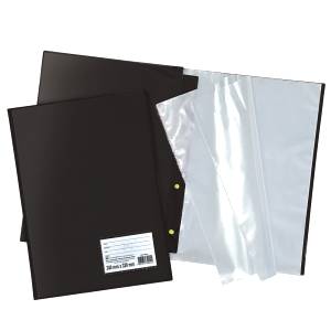 PASTA CATÁLOGO OFÍCIO 240mmx330mm C/ 10 ENVELOPES FINOS E VISOR - DAC