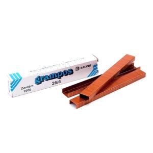 GRAMPO 26/6 C/ 1.000 Unid. COBREADO - BACCHI