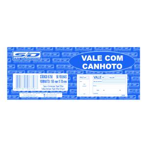 BLOCO VALE C/ CANHOTO C/ 50Fls - SÃO DOMINGOS