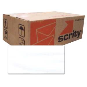 ENVELOPE OFICIO BRANCO 114x229mm S/ RPC C/ 1000 Unid. - SCRI