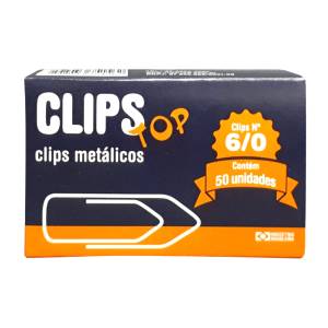 CLIPS 6/0 cx. c/ 50 Unid. - TOP