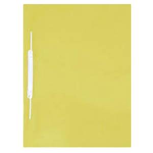 PASTA PLÁSTICA GRAMPO TRILHO 335x226x10mm AMARELA - ACP